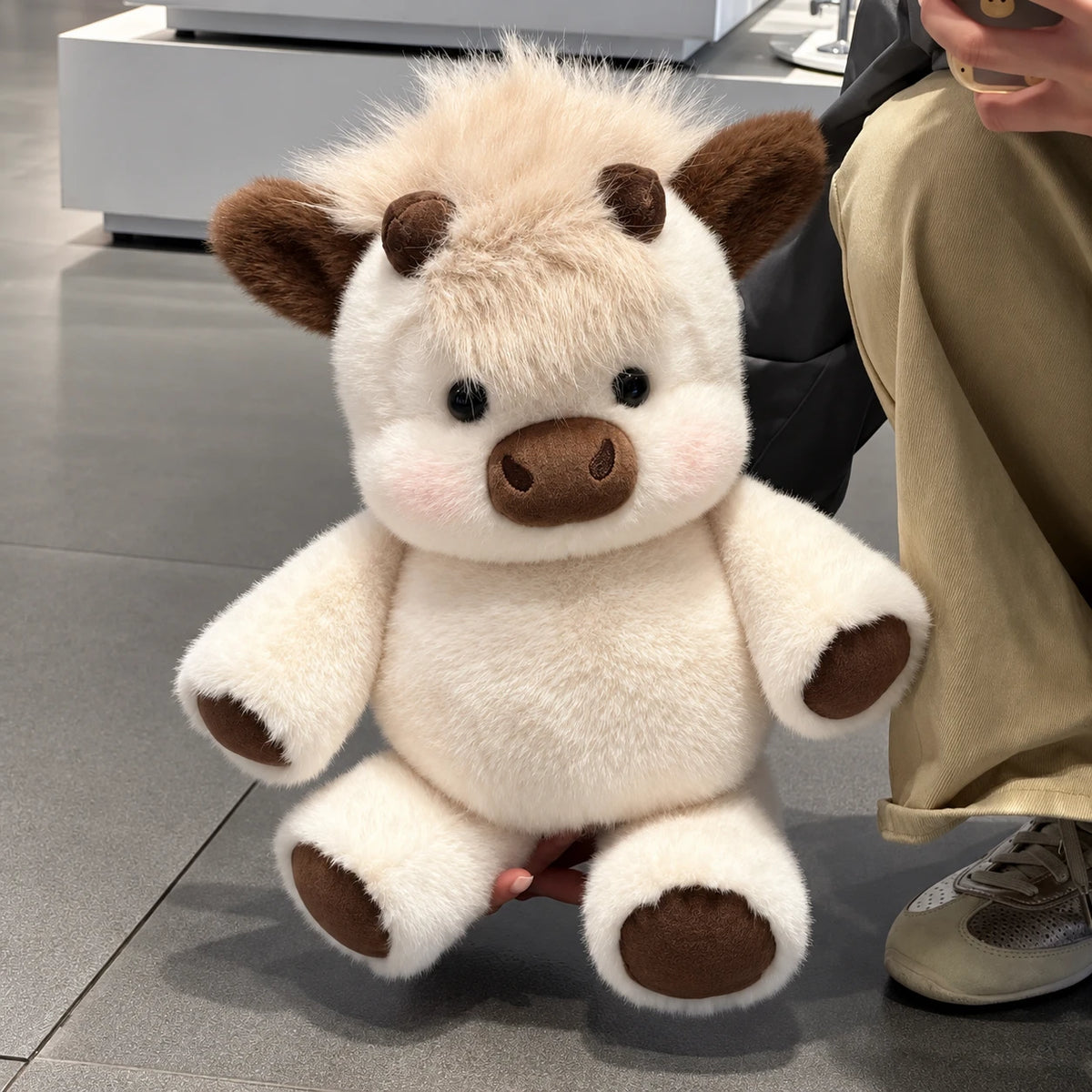 MooMellow Highland cow plushie